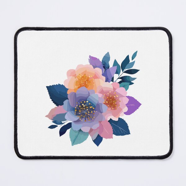 Item preview, Luminous Floral Cluster against the Void designed and sold by gugalmandomeng.