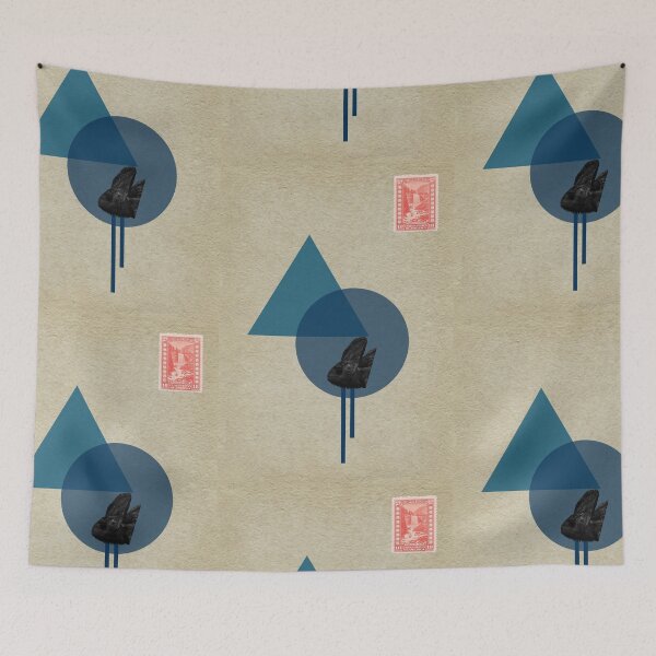 Item preview, Composition in Blue designed and sold by Miskarcosa.