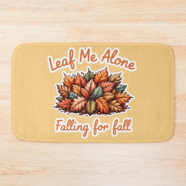 Item preview, Leaf Me Alone Cute Autumn Fall Leaves Nature Lover designed and sold by Evelashop.
