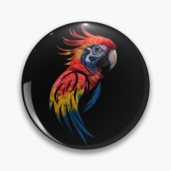 Item preview, Vibrant Macaw Parrot Colorful Tropical Bird designed and sold by UrbanPrts.