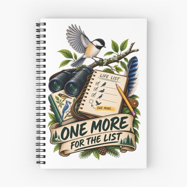 Item preview, One More for the List Bird Watching designed and sold by CreativeMindsetLab.