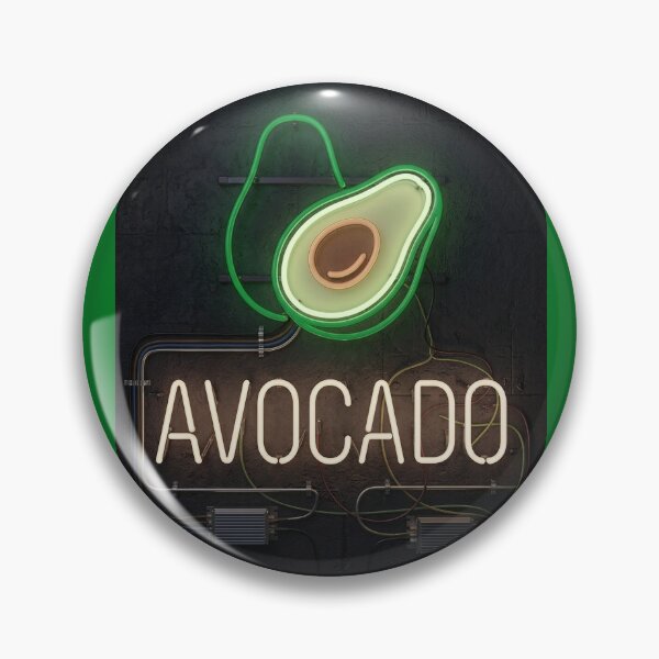 Item preview, Glowing Neon Avocado Fruit Graphic Aesthetic Retro Cyberpunk T-Shirt designed and sold by Sulco Design.