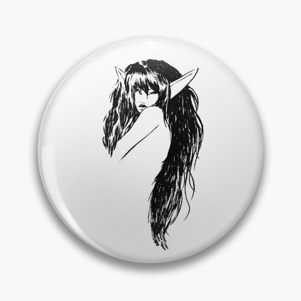 Item preview, Long Hair Elf [INK] designed and sold by George Lara.