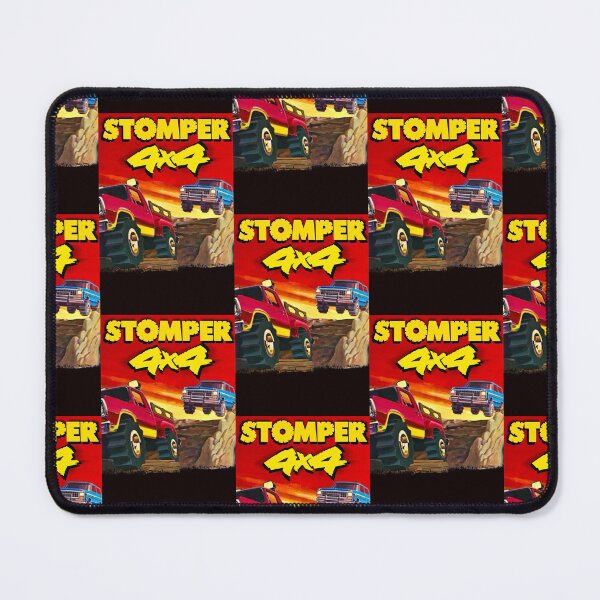 Item preview, Stomper Monster Truck T-Shirt | Retro Stripes, Racing Graphic designed and sold by BlueLineLAX.