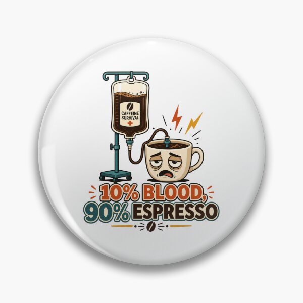 Item preview, Powered By IV Coffee ER Nurse Night Shift Burnout Meme designed and sold by BestCoolStuff.