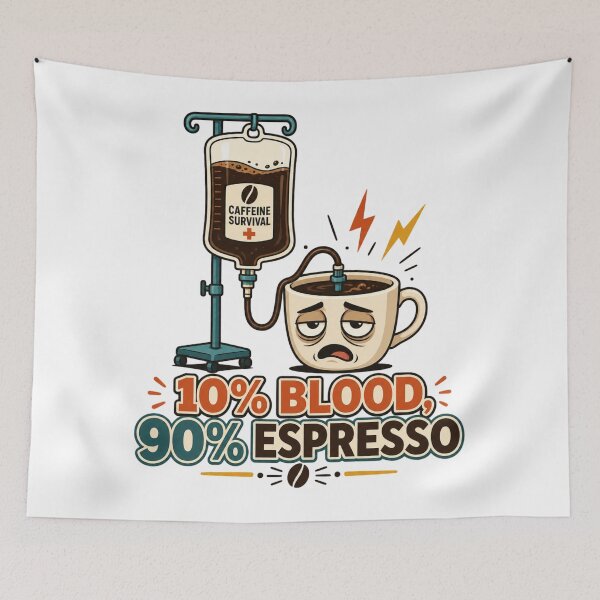 Item preview, Powered By IV Coffee ER Nurse Night Shift Burnout Meme designed and sold by BestCoolStuff.