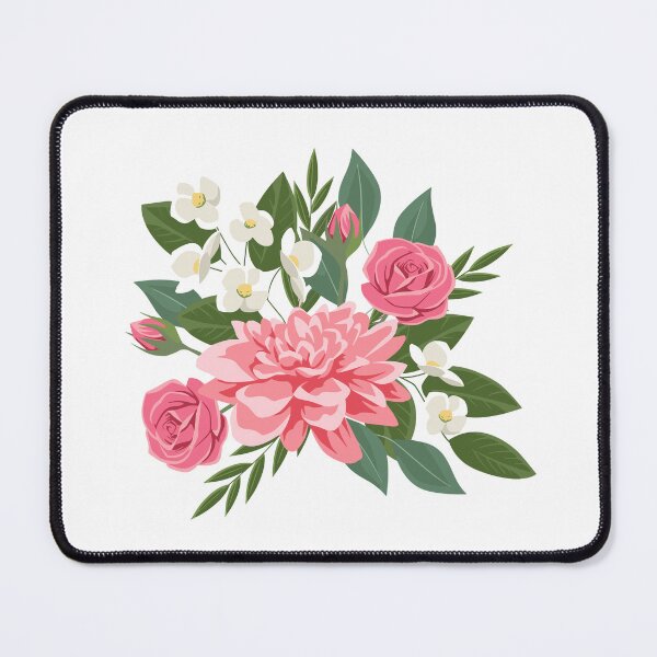 Item preview, Blooming Garland: A Medley of Roses and Dahlias designed and sold by gugalmandomeng.