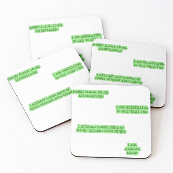Item preview, Money Manifestation Affirmations Sticker Pack/Sheet designed and sold by SlimyFish.