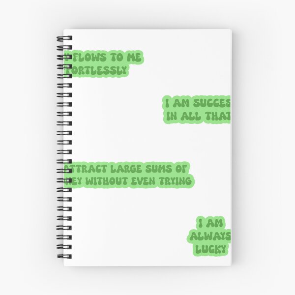 Item preview, Money Manifestation Affirmations Sticker Pack/Sheet designed and sold by SlimyFish.