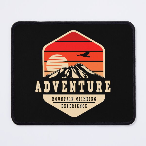 Item preview, Adventure Mountain Climbing Experience Retro Sunset designed and sold by heedooppod.