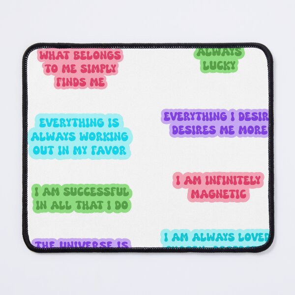 Item preview, Manifestation Affirmations Sticker Pack/Sheet designed and sold by SlimyFish.