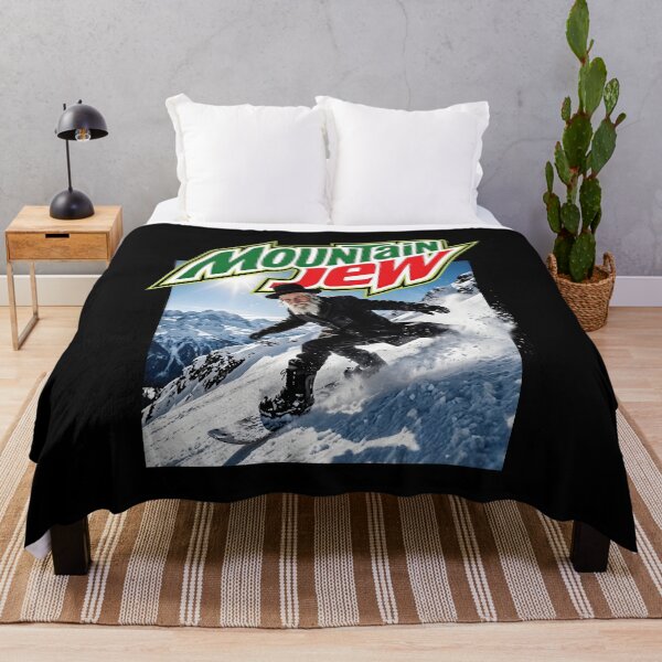 Item preview, Mountain Jew Funny Snowboarding Parody Retro Graphic Design designed and sold by iconiicc.
