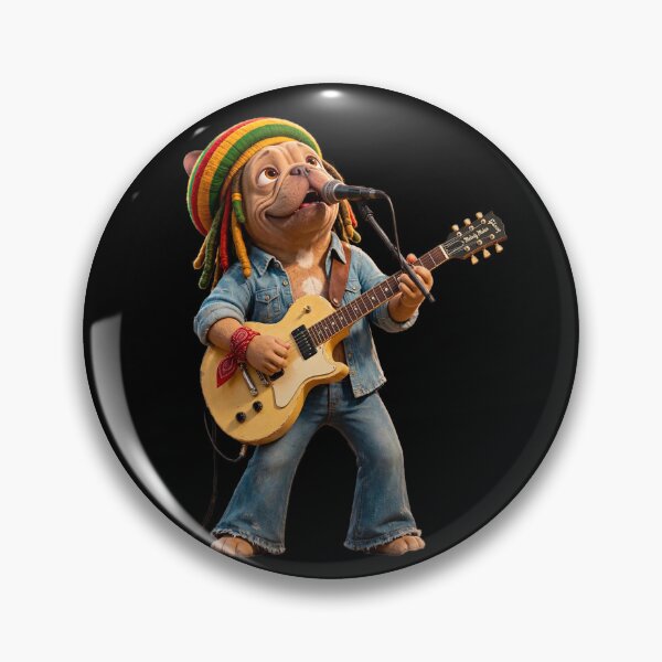 Item preview, French Bulldog ‘Bob Marley’ designed and sold by SmARTNiki.