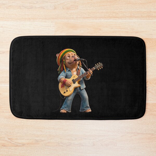 Item preview, French Bulldog ‘Bob Marley’ designed and sold by SmARTNiki.