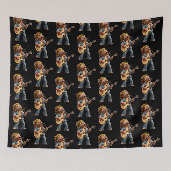 Item preview, French Bulldog ‘Bob Marley’ designed and sold by SmARTNiki.