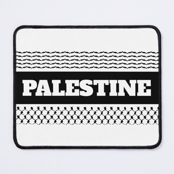 Item preview, Palestine Name with Palestinian Traditional Kufiya Pattern designed and sold by Hurriyyatee.