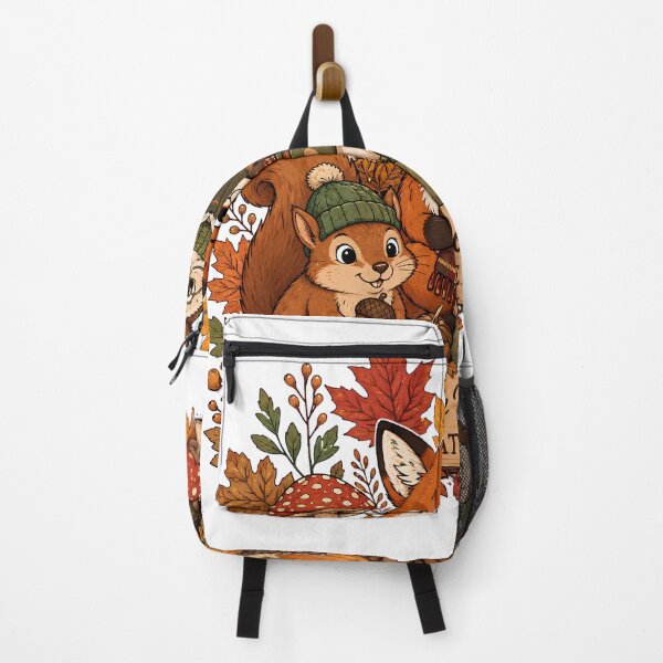 Item preview, Cozy Woodland Fall Animal Gathering Design designed and sold by Retro Rascals Co..