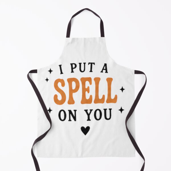 Item preview, I Put a Spell on You Retro Halloween Design with Sparkles designed and sold by poppet103.