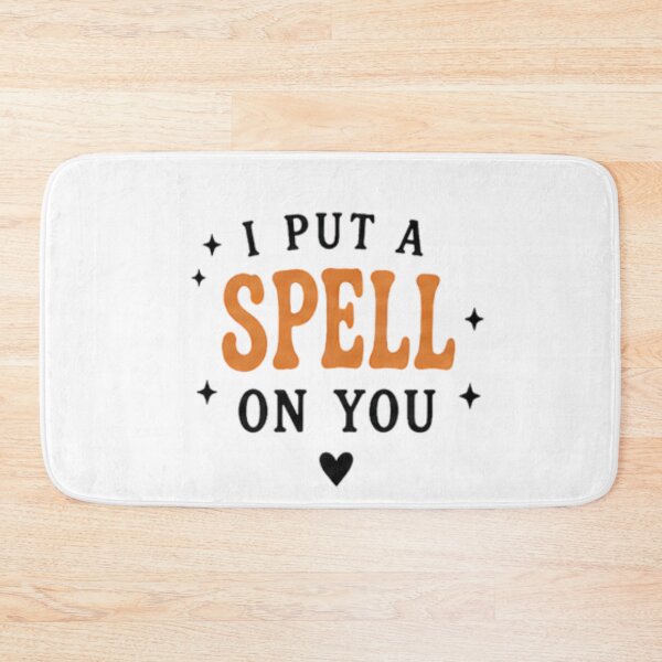Item preview, I Put a Spell on You Retro Halloween Design with Sparkles designed and sold by poppet103.