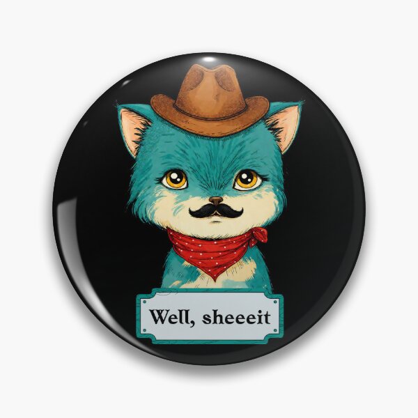 Item preview, Well, Sheeeit Cowboy Cat - Humor Quotes Gift designed and sold by InkyGenies.