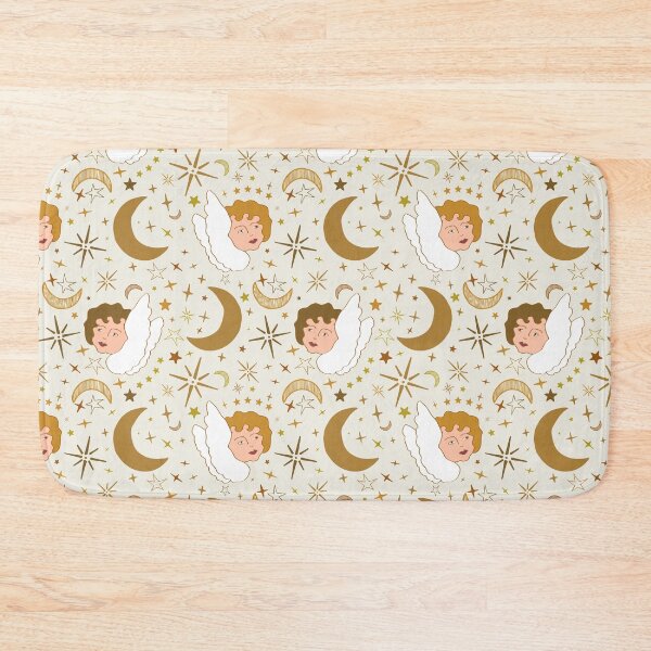 Item preview, Whimsigoth Celestial Cherubs in Cloud Cream designed and sold by YesterdayColl.