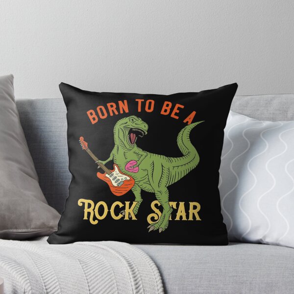 Item preview, Born To Be A Rock Star T-Rex Playing Guitar designed and sold by heedooppod.