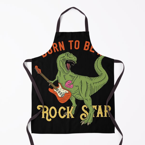 Item preview, Born To Be A Rock Star T-Rex Playing Guitar designed and sold by heedooppod.
