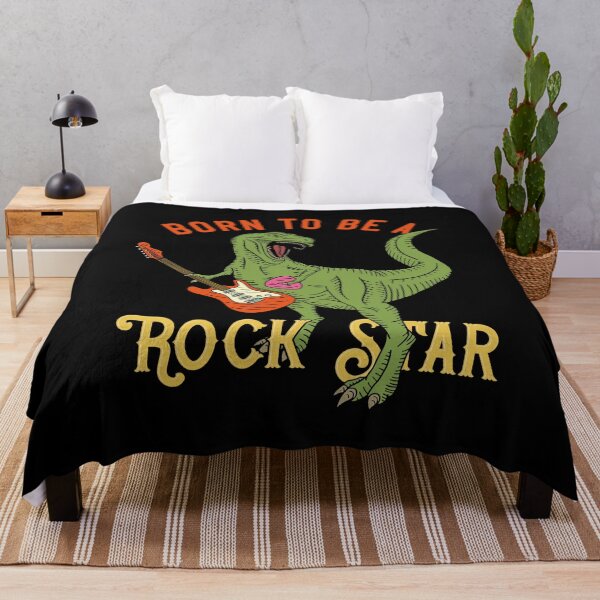 Item preview, Born To Be A Rock Star T-Rex Playing Guitar designed and sold by heedooppod.