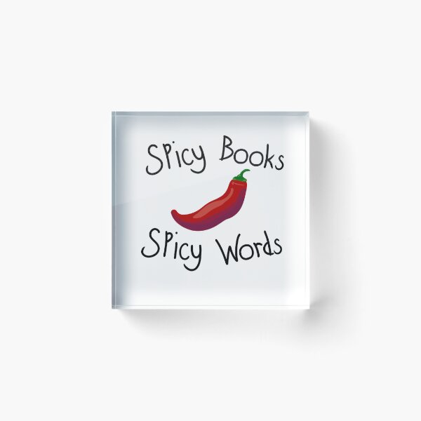 Item preview, Spicy Books Spicy Words designed and sold by ShaeRaindrop.