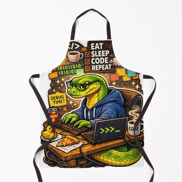 Item preview, Python Developer Debug Time designed and sold by aistrokeofart.