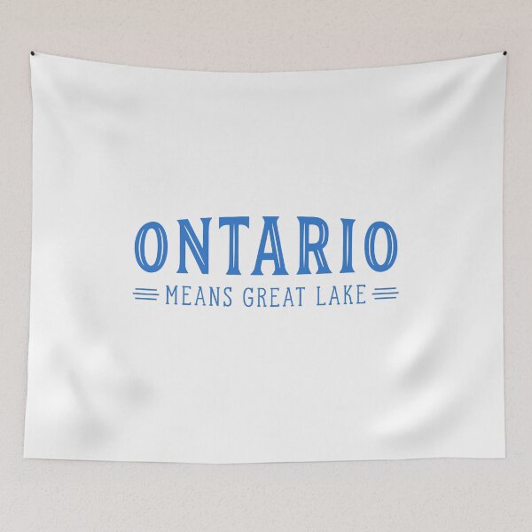 Item preview, Ontario Means Great Lake Province Definition designed and sold by AntiqueImages.