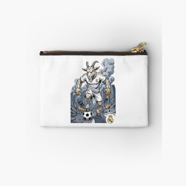Item preview, Real Madrid GOAT Mascot - Fierce Football Legend Illustration designed and sold by annaarthk.