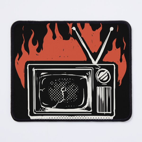Item preview, This Is Not Your Era Burning Vintage TV designed and sold by heedooppod.