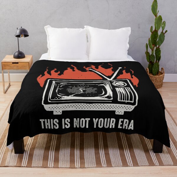 Item preview, This Is Not Your Era Burning Vintage TV designed and sold by heedooppod.