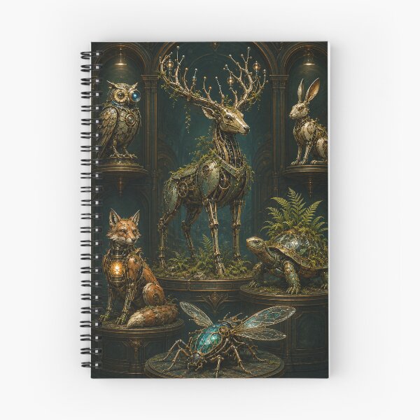 Item preview, The Museum of Wild Machines – A Fantastic Mechanical Bestiary designed and sold by Pixel Otaku Gallery.