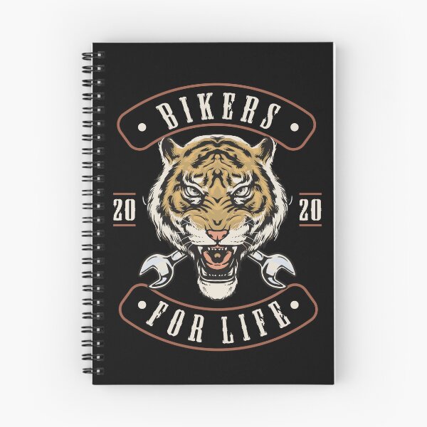 Item preview, Vintage Tiger Head Bikers For Life Motorcycle Mechanic designed and sold by heedooppod.