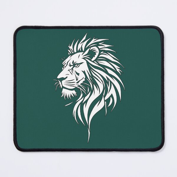 Item preview, Tribal Lion HeadB old Black and White Design designed and sold by UrbanPrts.