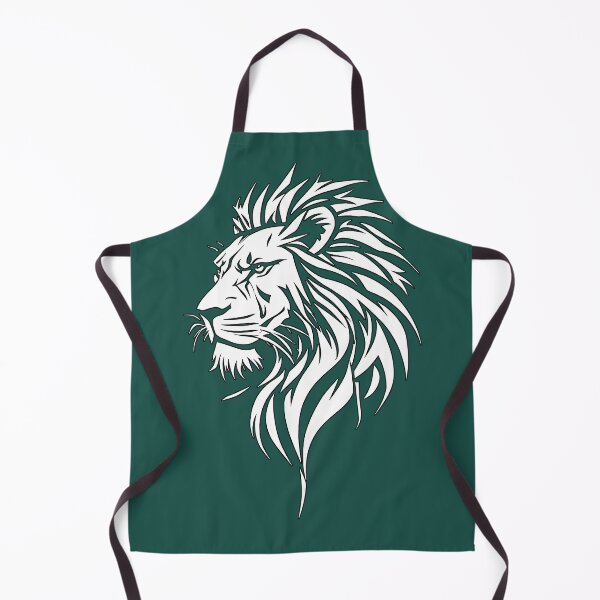 Item preview, Tribal Lion HeadB old Black and White Design designed and sold by UrbanPrts.