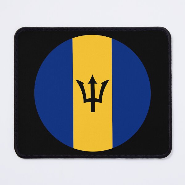 Item preview, Round Barbados Flag Icon | Circular Barbadian Flag Button Element designed and sold by NTGUILTY.