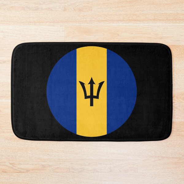 Item preview, Round Barbados Flag Icon | Circular Barbadian Flag Button Element designed and sold by NTGUILTY.