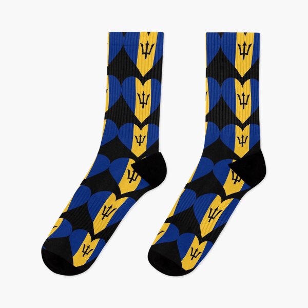 Item preview, Barbados Heart Flag Graphic | I Love Barbados Patriotic Symbol designed and sold by NTGUILTY.