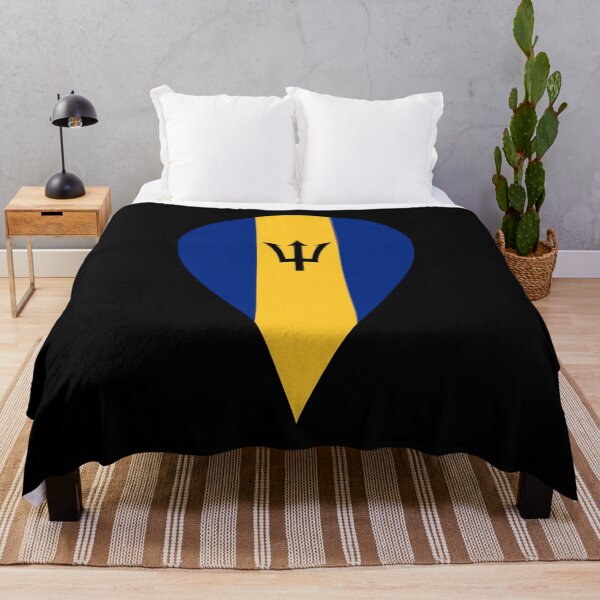 Item preview, Barbados Flag Location Pin Map Marker | Barbadian Destination GPS Icon designed and sold by NTGUILTY.