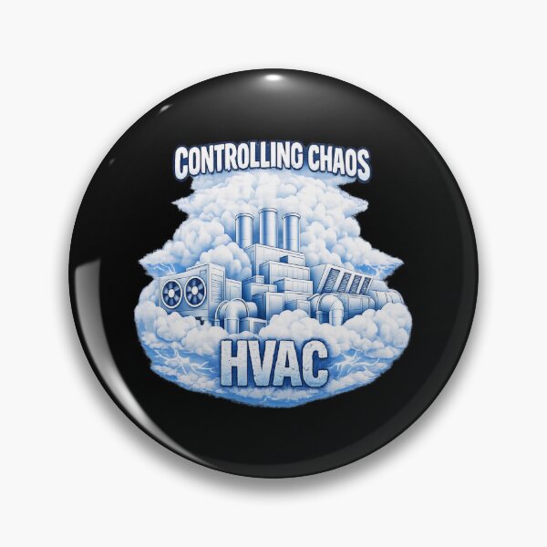 Item preview, Controlling Chaos HVAC Technician Industrial Airflow Design designed and sold by FrozenHeat97.