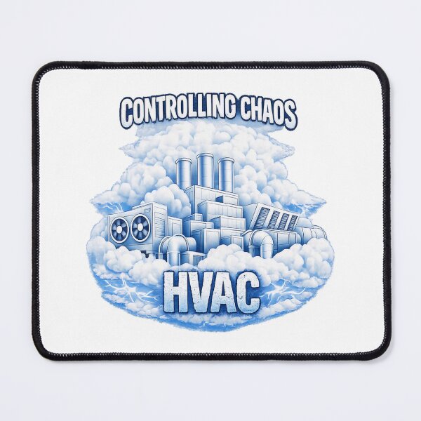 Item preview, Controlling Chaos HVAC Technician Industrial Airflow Design designed and sold by FrozenHeat97.