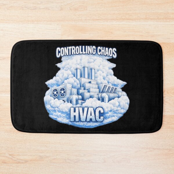 Item preview, Controlling Chaos HVAC Technician Industrial Airflow Design designed and sold by FrozenHeat97.