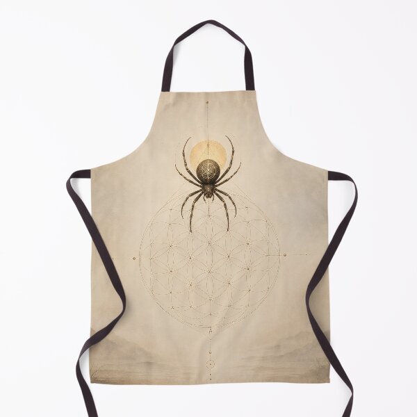 Item preview, The Sacred Weaver Minimalist – Spider Sacred Geometry Art designed and sold by SacredLensV.