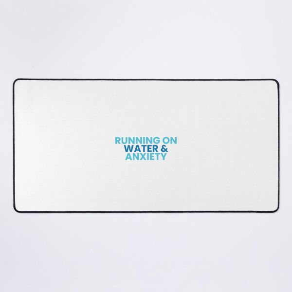 Item preview, Running on Water and Anxiety designed and sold by RedRubyBubble.