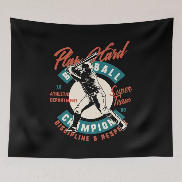 Item preview, Play Hard Baseball Champion Athletic Department designed and sold by heedooppod.