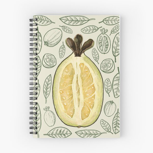 Item preview, Feijoa Fruit Botanical Illustration – Vintage Exotic Fruit Art designed and sold by AgnieshkaSiwek.