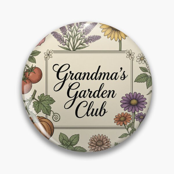 Item preview, Grandma's Garden Club Botanical Engraving Flowers designed and sold by DIUMERI.